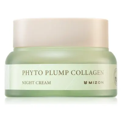 Mizon Phyto Plump Collagen hydratační noční krém proti vráskám se zklidňujícím účinkem 50 ml