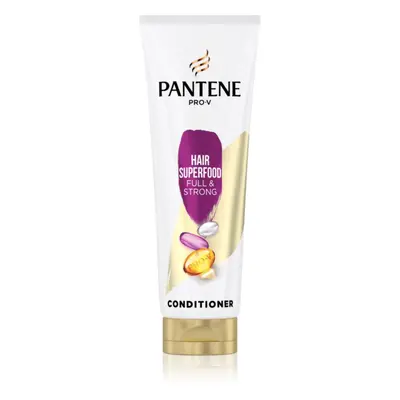 Pantene Hair Superfood Full & Strong kondicionér pro výživu a lesk 200 ml