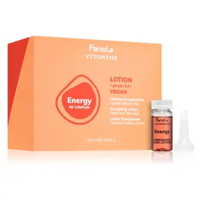 Fanola Vitamins Energizing Lotion energizující sérum pro řídnoucí vlasy 12x10 ml