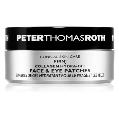 Peter Thomas Roth FIRMx Collagen Hydra-Gel Eye & Face Patches hydratační gelové polštářky na obl