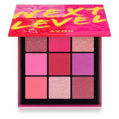 Avon Viva La Pink! Next Level paleta očních stínů 10,8 g