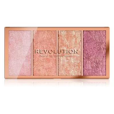 Makeup Revolution Vintage Lace paleta tvářenek 4 x 5 g