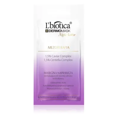 L’biotica DermoMask Night Active maska s účinkem mezoterapie 12 ml