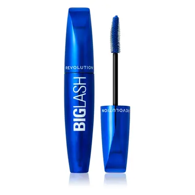 Makeup Revolution Big Lash Volume objemová a prodlužující řasenka odstín Blue 8 ml