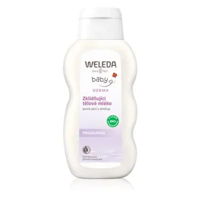 Weleda Baby Derma zklidňující tělové mléko pro děti 200 ml