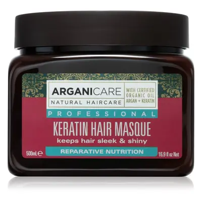 Arganicare Keratin vyživující maska na vlasy 500 ml