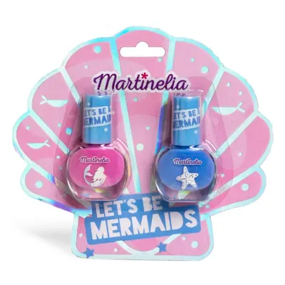 Martinelia Let´s be Mermaid Nail Duo sada laků na nehty pro děti více odstínů Pink, Blue 2x4 ml