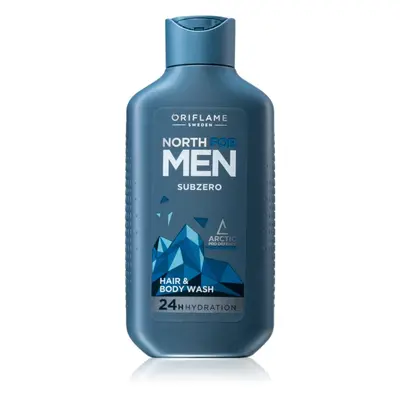 Oriflame North for Men Subzero šampon a sprchový gel 2 v 1 pro muže 250 ml