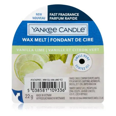 Yankee Candle Vanilla Lime vosk do aromalampy 22 g