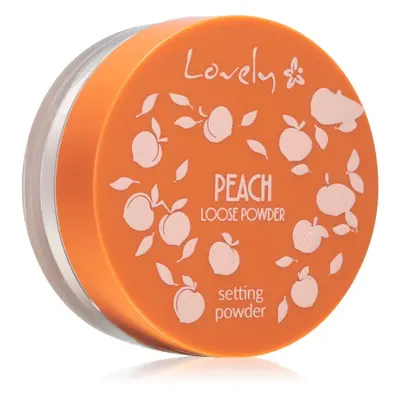 Lovely Peach Setting Powder zmatňující fixační pudr