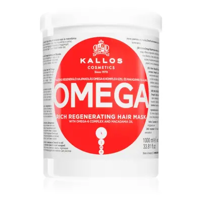 Kallos KJMN Professional Omega vyživující maska na vlasy s omega 6 komplexem a makadamia olejem 