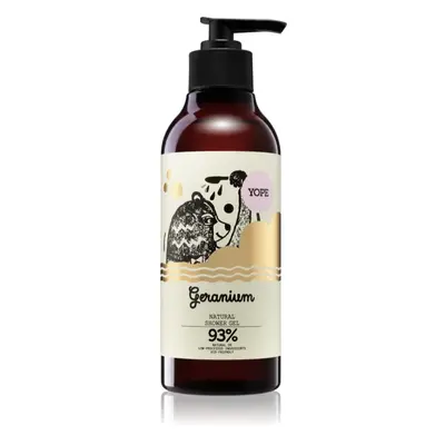 Yope Geranium jemný sprchový gel 400 ml