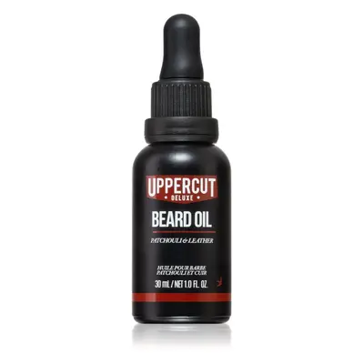 Uppercut Deluxe Beard Oil Patchouli&Leather olej na vousy 30 ml