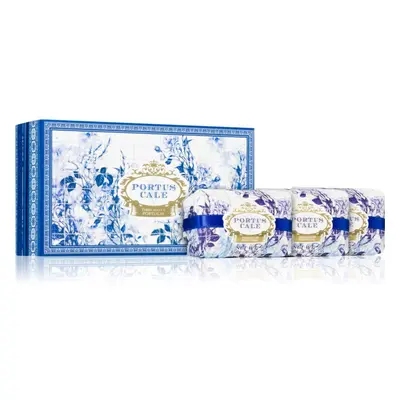 Castelbel Portus Cale Gold & Blue tuhé mýdlo dárková sada 3x150 g