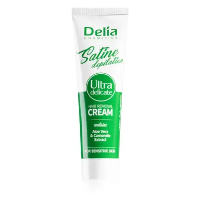 Delia Cosmetics Satine Depilation Ultra-Delicate depilační krém pro citlivou pokožku