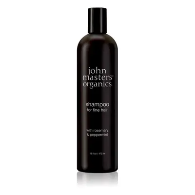 John Masters Organics Rosemary & Peppermint Shampoo for Fine Hair šampon pro jemné vlasy 473 ml