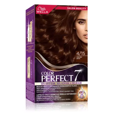 Wella Color Perfect barva na vlasy odstín 4/15 Cool Evening Brown 1 ks