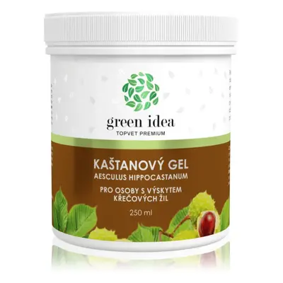 Green Idea Kaštanový gel masážní gel na žíly a cévy 250 ml