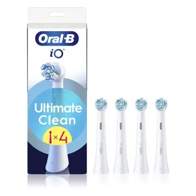 Oral B iO Ultimate Clean náhradní hlavice pro zubní kartáček White 4 ks