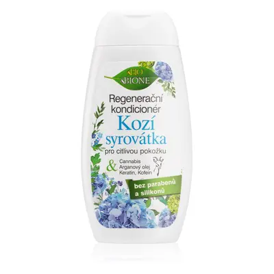 Bione Cosmetics Kozí Syrovátka regenerační kondicionér pro citlivou pokožku 260 ml