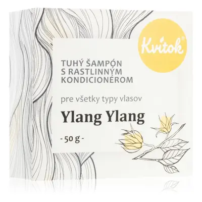 Kvitok Ylang Ylang tuhý šampon pro blond vlasy 50 g