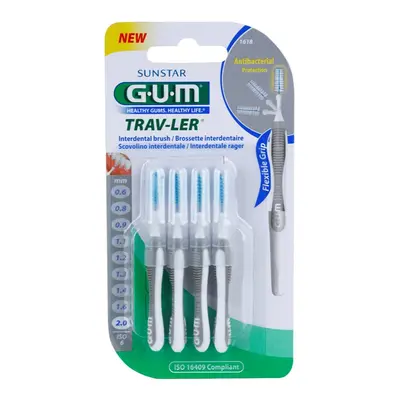 G.U.M Trav-Ler Interdental mezizubní kartáčky 2,0 mm 4 ks