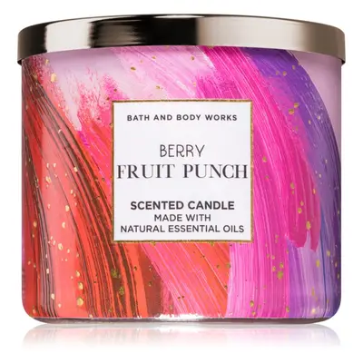 Bath & Body Works Berry Fruit Punch vonná svíčka 411 g