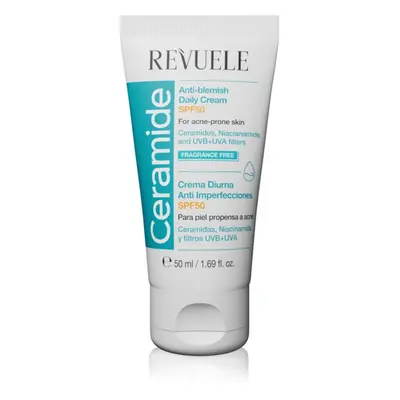 Revuele Ceramide Anti-Blemish Daily Cream denní ochranný krém pro problematickou pleť, akné SPF 