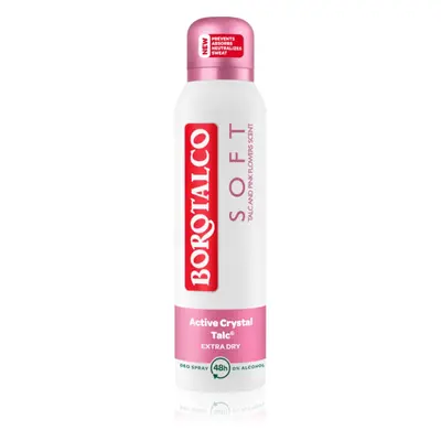 Borotalco Soft Talc & Pink Flower deodorant ve spreji bez alkoholu 150 ml