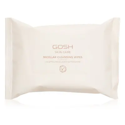 Gosh Skin Care Micellar čisticí a odličovací ubrousky 25 ks