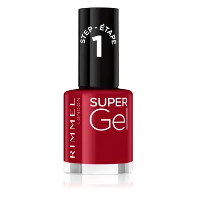 Rimmel Super Gel gelový lak na nehty bez užití UV/LED lampy odstín 056 Sexy Santa 12 ml