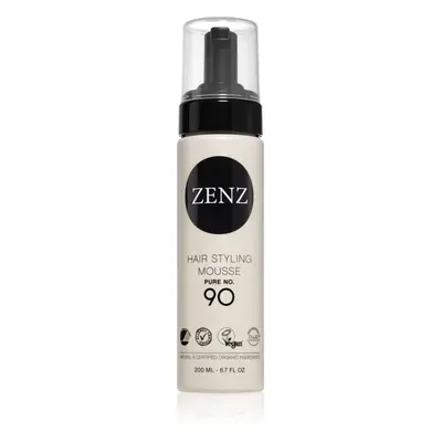 ZENZ Organic Pure No. 90 pěnové tužidlo pro tepelnou úpravu vlasů 200 ml