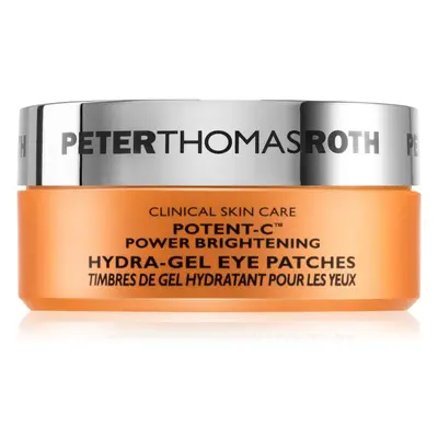 Peter Thomas Roth Potent-C Hydra-Gel Eye Patches gelové polštářky pro rozjasnění pleti 60 ks