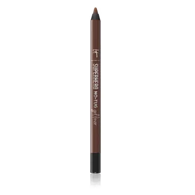 IT Cosmetics Superhero dlouhotrvající gelové oční linky odstín Brilliant Brown 1,2 g