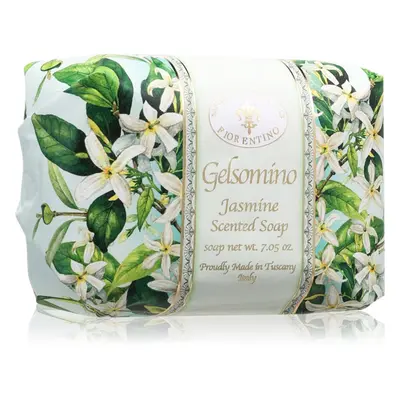 Saponificio Artigianale Fiorentino Jasmine Scented Soap přírodní tuhé mýdlo 200 g