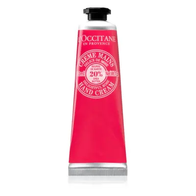 L’Occitane Karité Hand Cream krém na ruce s vůní růží 30 ml