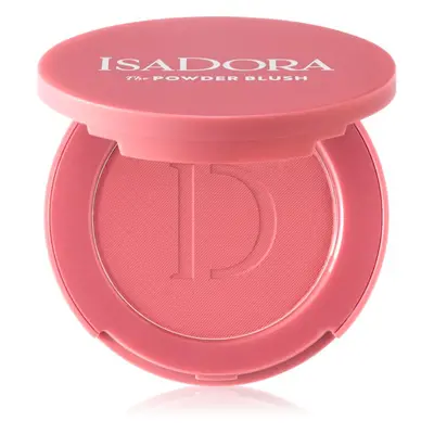 IsaDora The Powder Blush pudrová tvářenka odstín 09 Coral Pink 4.5 g