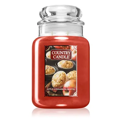 Country Candle Apple Cinnamon Muffin vonná svíčka 680 g