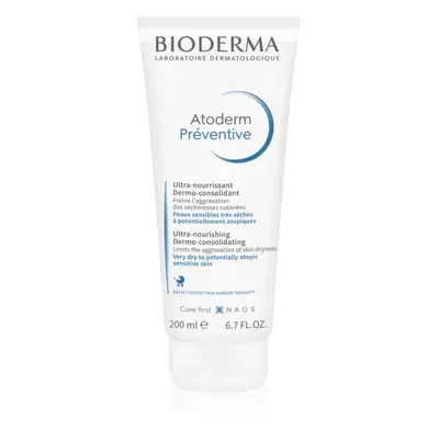 Bioderma Atoderm Préventive vyživující tělový krém proti vysoušení dětské pokožky 200 ml