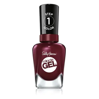 Sally Hansen Miracle Gel™ gelový lak na nehty bez užití UV/LED lampy odstín 480 Wine Stock 14,7 