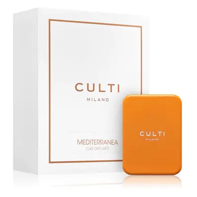 Culti Car Diffuser Orange Mediterranea vůně do auta + náhradní náplň 73x53 cm