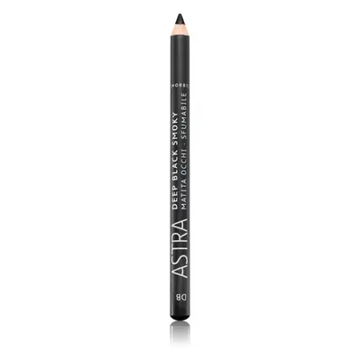 Astra Make-up Deep Black Smoky kajalová tužka na oči pro kouřové líčení odstín Black 1,1 g