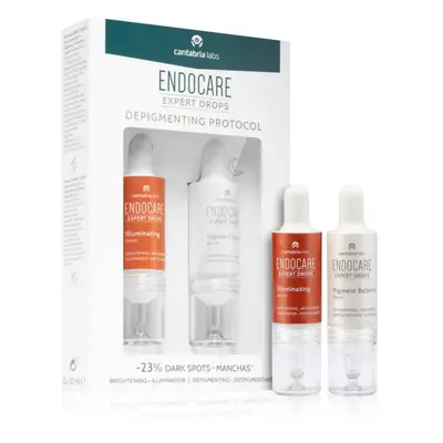 Endocare Expert Drops rozjasňující sérum pro sjednocení barevného tónu pleti 2x10 ml