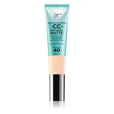 IT Cosmetics Your Skin But Better CC+ Cream Natural Matte matující make-up SPF 40 pro ženy Fair 