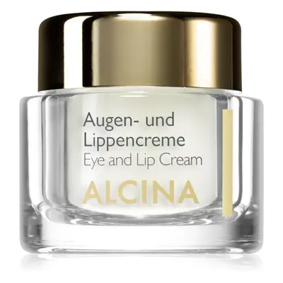 Alcina Effective Care krém na oči a rty s vyhlazujícím efektem 15 ml