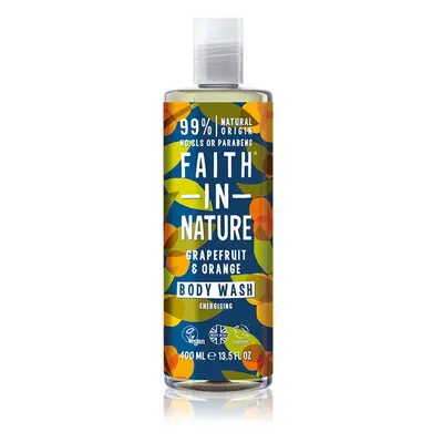 Faith In Nature Grapefruit & Orange energizující sprchový gel 400 ml