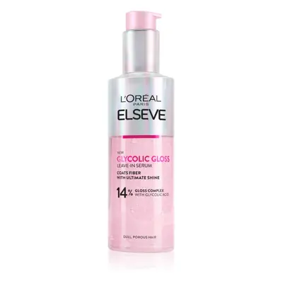 L’Oréal Paris Elseve Glycolic Gloss bezoplachové sérum pro posílení a lesk vlasů 150 ml