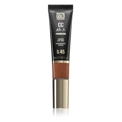 Dripping Gold CC Me In lehký make-up SPF 45 odstín Amber 09 32 ml