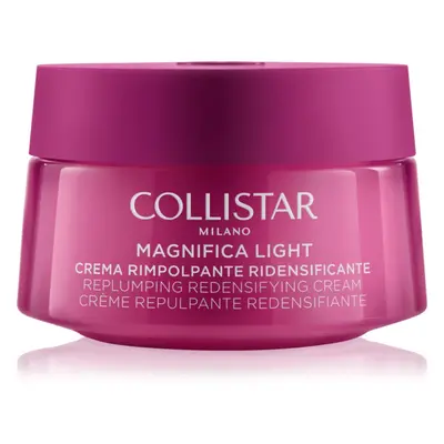 Collistar Magnifica Replumping Redensifying Cream Face and Neck Light zpevňující pleťový krém na