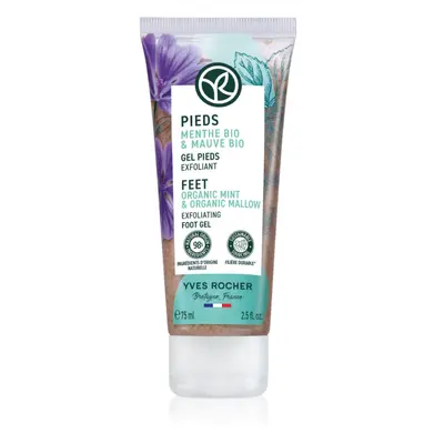 Yves Rocher Pieds peelingový gel na nohy 75 ml